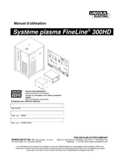 Lincoln Electric FineLine 300HD Manuel D'utilisation