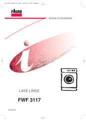 Faure FWF 3117 Notice D'utilisation