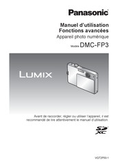Panasonic DMC-FP3 Manuel D'utilisation