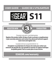 USA GEAR GRSLS11100BKEW Guide De L'utilisateur