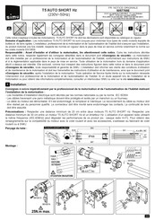 Simu T5 AUTO SHORT Hz Notice Originale