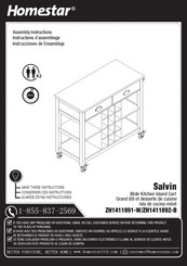 HomeSTAR Salvin ZH1411892-B Instructions D'assemblage