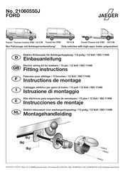 Jaeger 21060550J Instructions De Montage