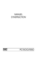 DSC PC15OO Manuel D'instruction