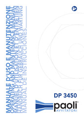 Paoli Avvitatori DP 3450 Mode D'emploi