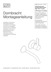 Dornbracht 36 860 809-FF Instructions De Montage