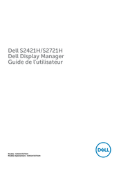 Dell S2721H Guide De L'utilisateur
