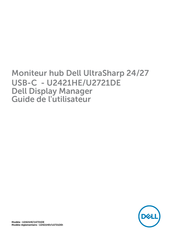 Dell UltraSharp U2721DEt Guide De L'utilisateur