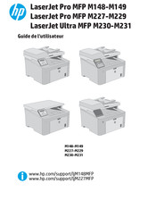 HP LaserJet Pro MFP M227 Guide De L'utilisateur