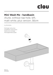 clou Mini Wash Me CL/03.13234 Notice De Montage