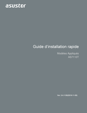 ASUSTOR AS7110T Guide D'installation Rapide