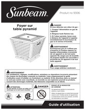 Sunbeam 9306 Guide D'utilisation