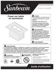 Sunbeam 9294 Guide D'utilisation