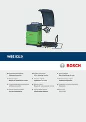Bosch WBE 5210 Notice Originale