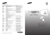 Samsung UE-55HU8580 Mode D'emploi