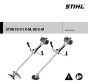 Stihl FS 560 C-M Notice D'emploi