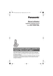 Panasonic KX-TG5511BL Manuel Utilisateur