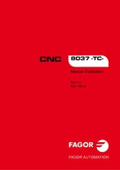 Fagor CNC 8037 TC Manuel D'utilisation