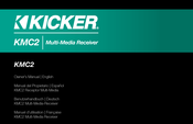 Kicker KMC2 Manuel D'utilisation