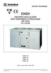Technibel Climatisation CHGV 80 Notice Technique