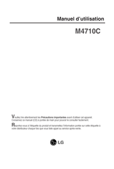 LG M4710C Manuel D'utilisation