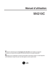 LG M4210C Manuel D'utilisation