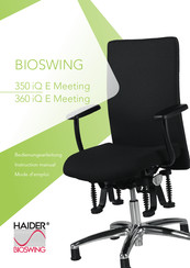 HAIDER BIOSWING 360 iQ E Mode D'emploi