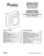 Whirlpool W10726006A Instructions D'installation