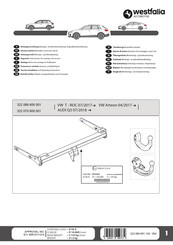 Westfalia 322 069 600 001 Notice De Montage Et D'utilisation