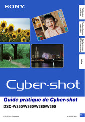 Sony Cyber-shot DSC-W360 Guide Pratique