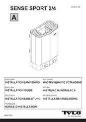 Tylo SENSE SPORT 2 Notice D'installation