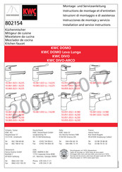 KWC DOMO Leva Lunga Instructions De Montage Et D'entretien