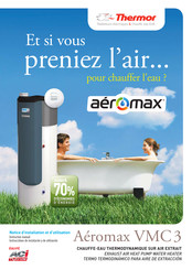 Thermor Aéromax VMC 3 Notice D'installation Et D'utilisation