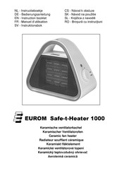EUROM Safe-t-Heater 1000 Manuel D'utilisation