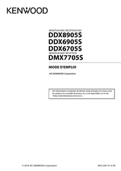 Kenwood DDX8905S Mode D'emploi