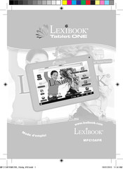 LEXIBOOK Tablet ONE Mode D'emploi
