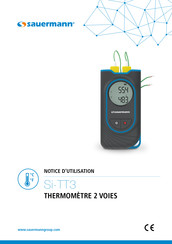 sauermann Si-TT3 Notice D'utilisation