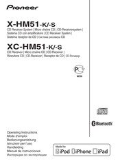 Pioneer XC-HM51-K Mode D'emploi