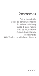 Huawei Honor 6X Guide De Démarrage Rapide