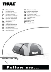 Thule RANGER 90 Instructions De Montage