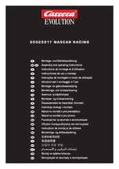 Carrera EVOLUTION 20025217 nascar racing Instructions De Montage Et D'utilisation