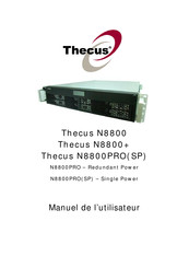 Thecus N8800+ Manuel De L'utilisateur