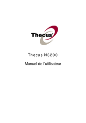 Thecus N3200 Manuel De L'utilisateur