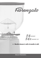 Fiorenzato F4 nano Manuel D'instructions