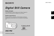 Sony DSC-P92 Mode D'emploi
