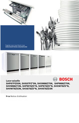 Bosch SHPM78Z5 N Série Notice D'utilisation