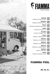 Fiamma F65L Instructions De Montage Et Mode D'emploi