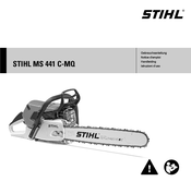 Stihl MS 441 C-MQ Notice D'emploi