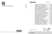 Sony Cyber-shot DSC-WX300 Mode D'emploi