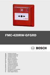 Bosch FMC-420RW-GFGRD Manuel D'installation